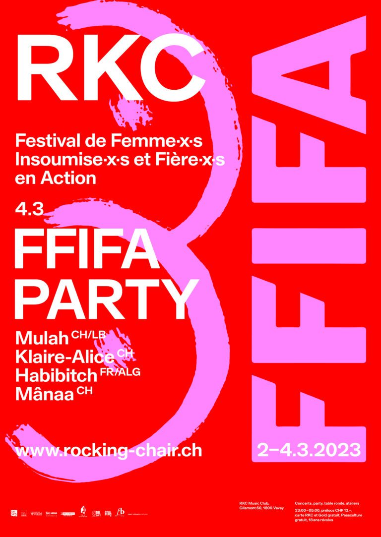 FFIFA PARTY – MULAH + KLAIRE-ALICE + LADINGUE + DJ MÂNAA - Rocking Chair Vevey