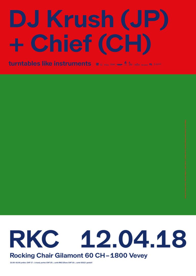 DJ Krush (JP) + Chief (CH) - Rocking Chair Vevey