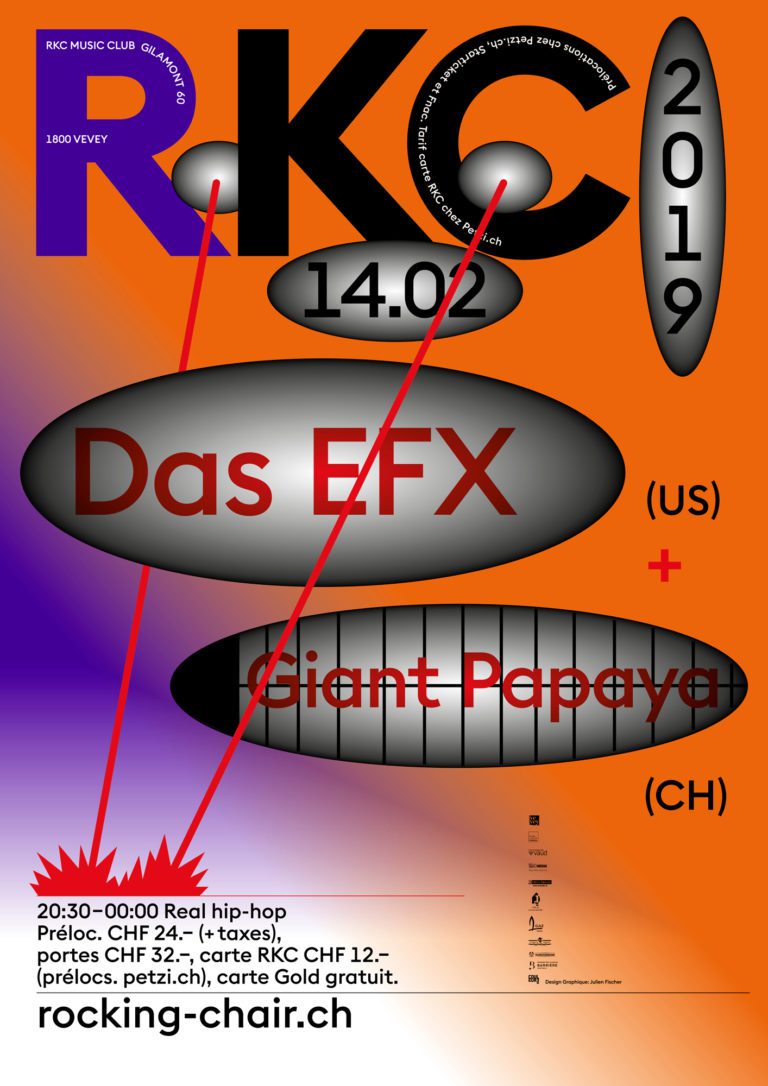 Das EFX (US) + Giant Papaya (CH) - Rocking Chair Vevey