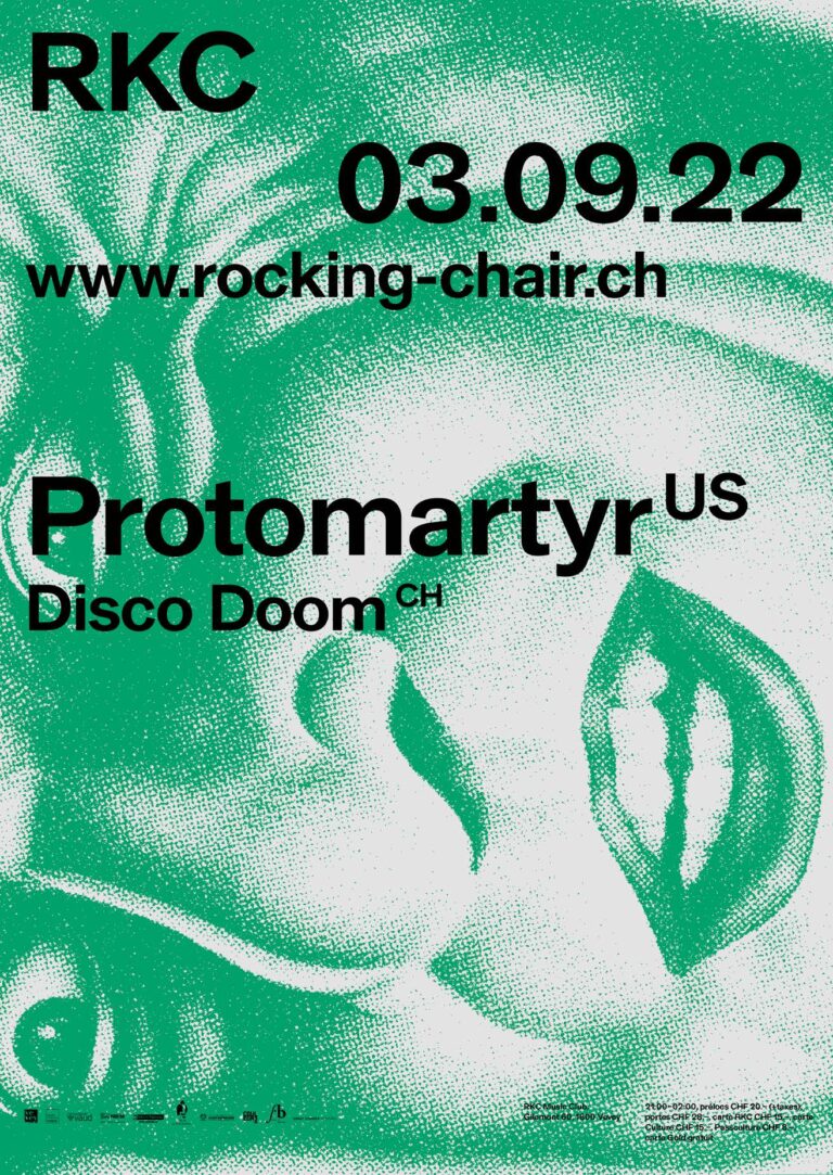 Protomartyr (US) + Disco Doom (CH) - Rocking Chair Vevey