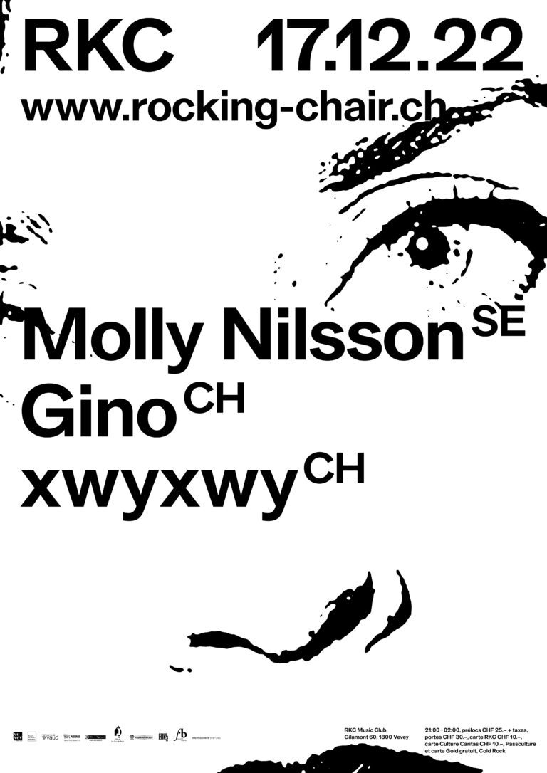 Molly Nilsson (SE) + Gino. (CH) + xwyxwy (CH) - Rocking Chair Vevey