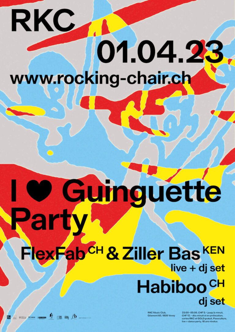 I <3 Guinguette Party - FlexFab & Ziller Bas (live + DJ set) + Habiboo - Rocking Chair Vevey