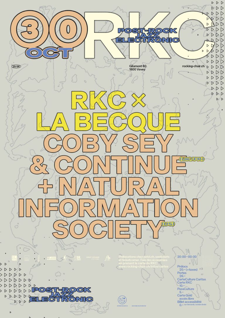 Coby Sey & Continue + Natural Information Society - Rocking Chair Vevey