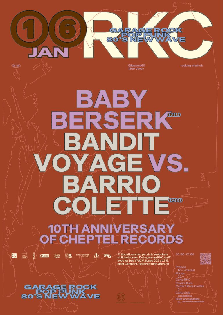 Baby Berserk (NL) + Barrio Colette vs Bandit Voyage (CH) - Rocking Chair Vevey