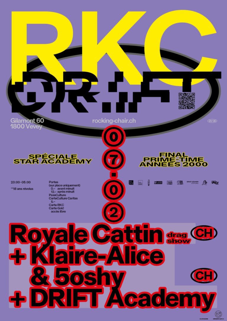 DRIFT « Star Academy » : Royale Cattin + Klaire-Alice & 5oshy - Rocking Chair Vevey