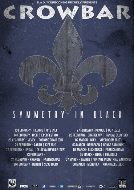 CROWBAR (USA) + IRON WALRUS + HEROD + WACKEN METAL BATTLE ! - Rocking Chair Vevey