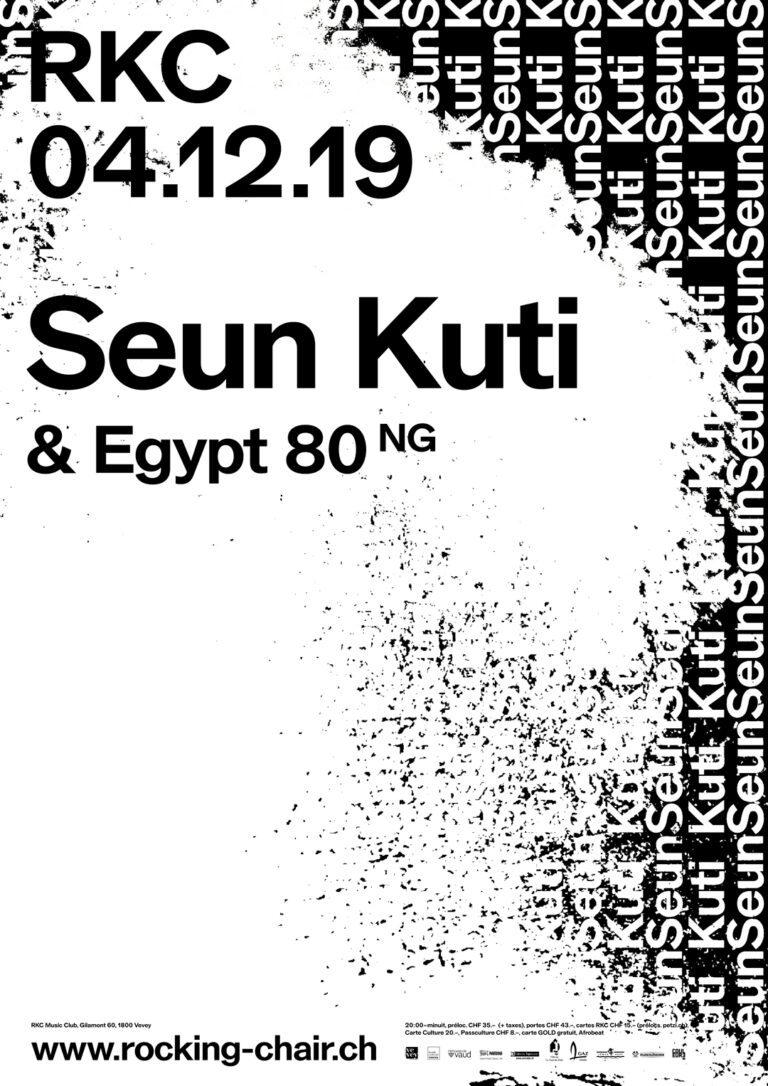 Seun Kuti & Egypt 80 (NG) - Rocking Chair Vevey