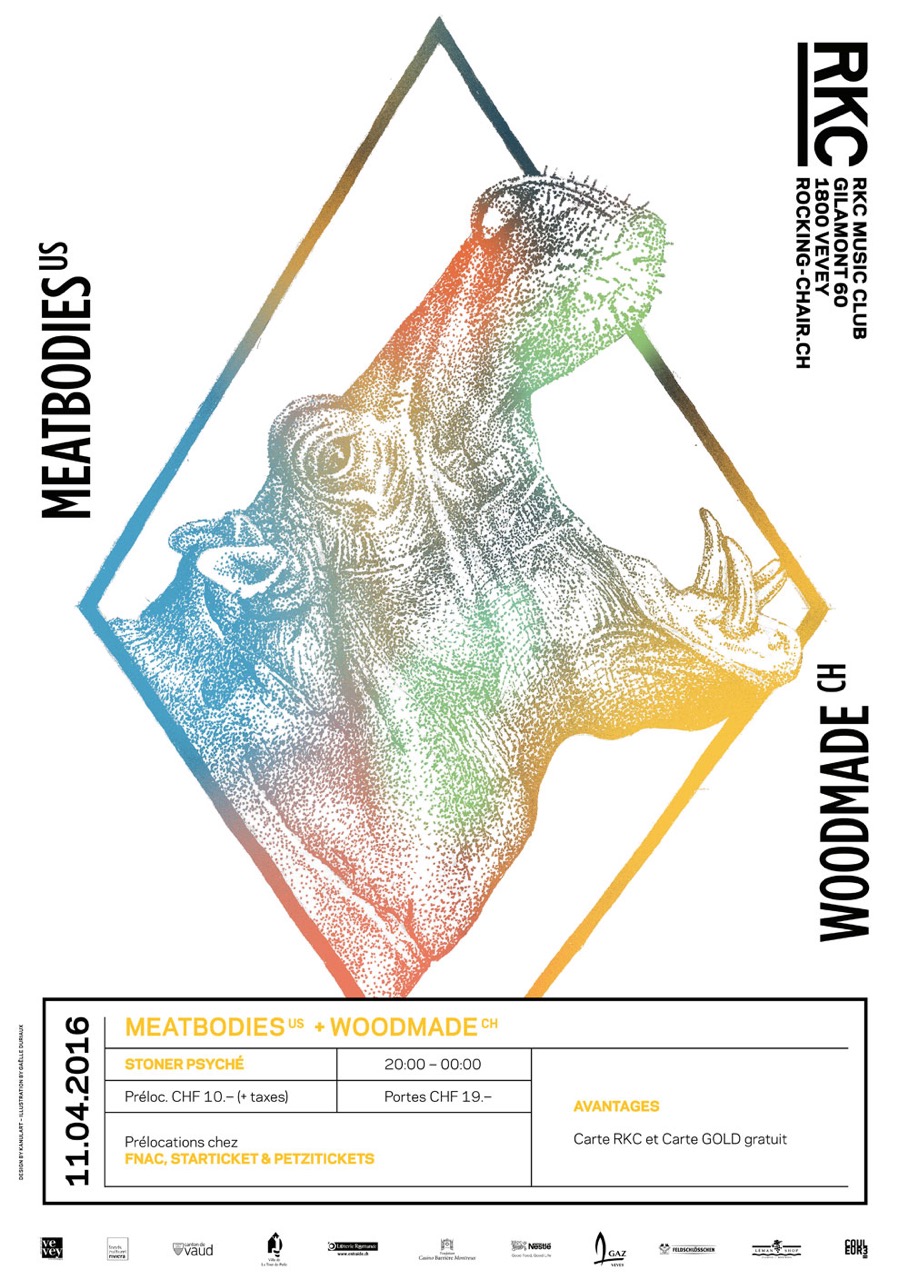 MEATBODIES (US) + WOODMADE (CH) - Rocking Chair Vevey