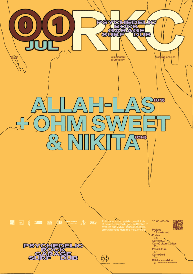 Allah-Las (US) + Ohm Sweet & Nikita (CH) - Rocking Chair Vevey