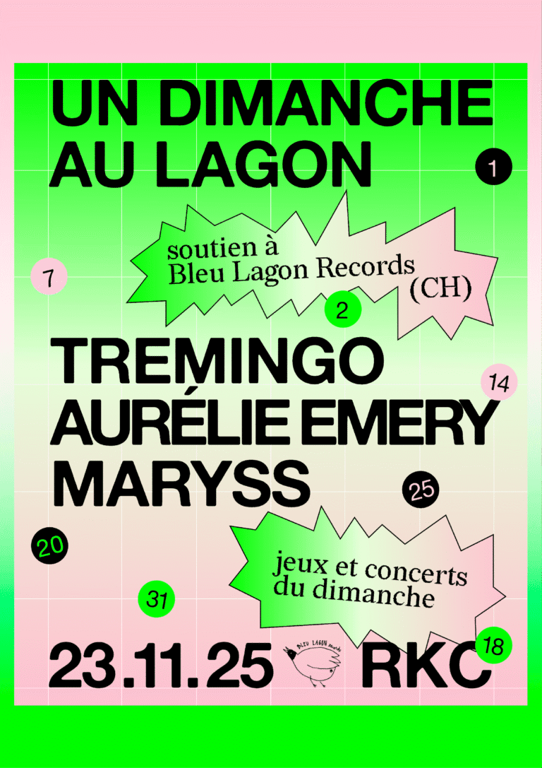 Un dimanche au Lagon – soutien - Rocking Chair Vevey