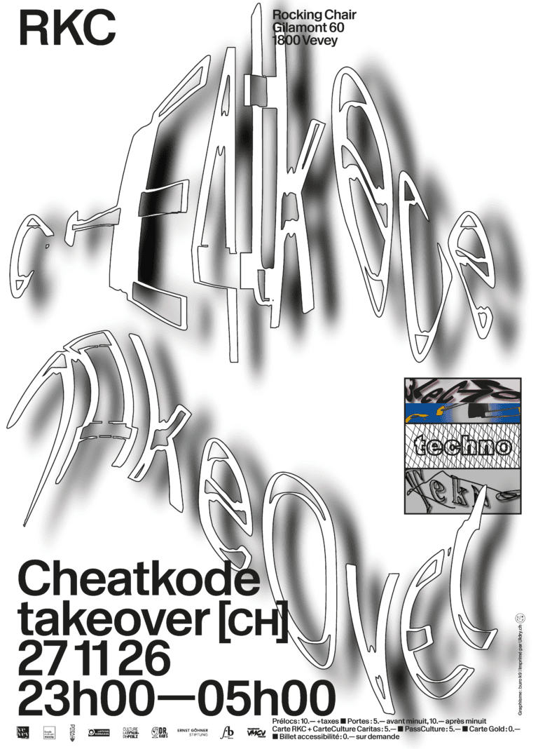 Cheatkode takeover : Deviation Abyssale + Alice Anyway + Narvalitox + $TAKI$ - Rocking Chair Vevey