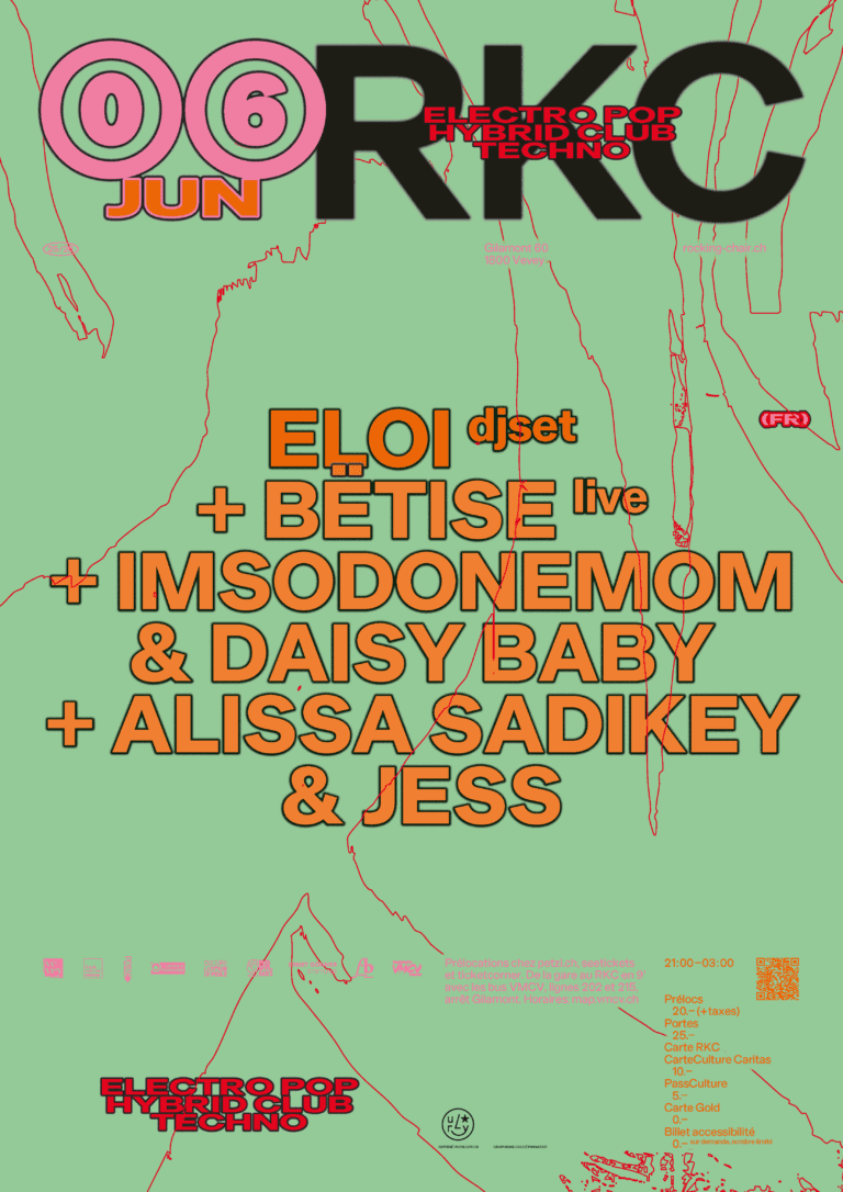 ELOI (FR – djset) + Bëtise (live) + imsodonemom & Daisy Baby + Alissa Sadikey & jess - Rocking Chair Vevey