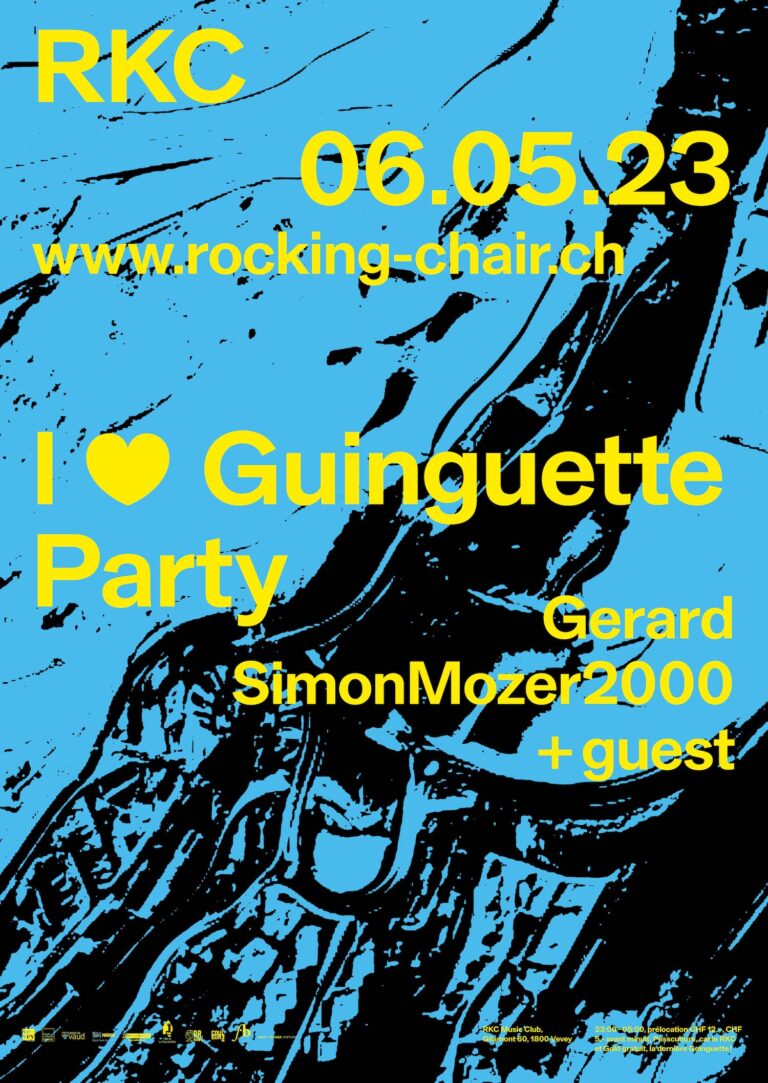 LAST I <3 GUINGUETTE PARTY - Gerard + SimonMozer2000 + guest - Rocking Chair Vevey