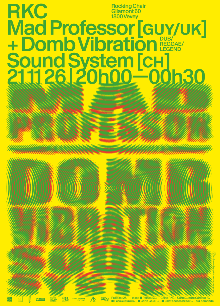 Mad Professor (GUY/UK) - Rocking Chair Vevey
