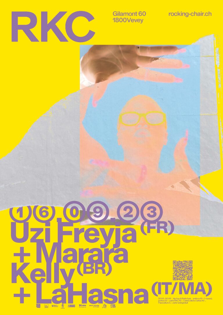 Uzi Freyja (FR) + Marara Kelly (BR) + LaHasna (IT/MA) - Rocking Chair Vevey