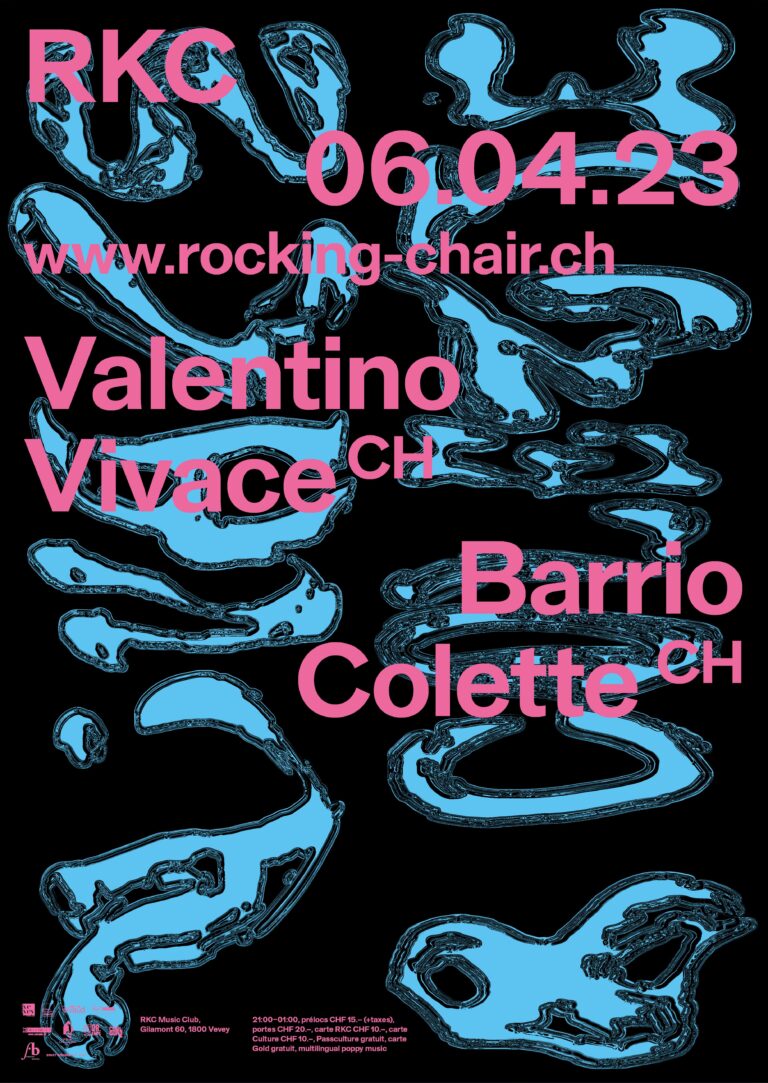 Valentino Vivace (CH) + Barrio Colette (CH) - Rocking Chair Vevey