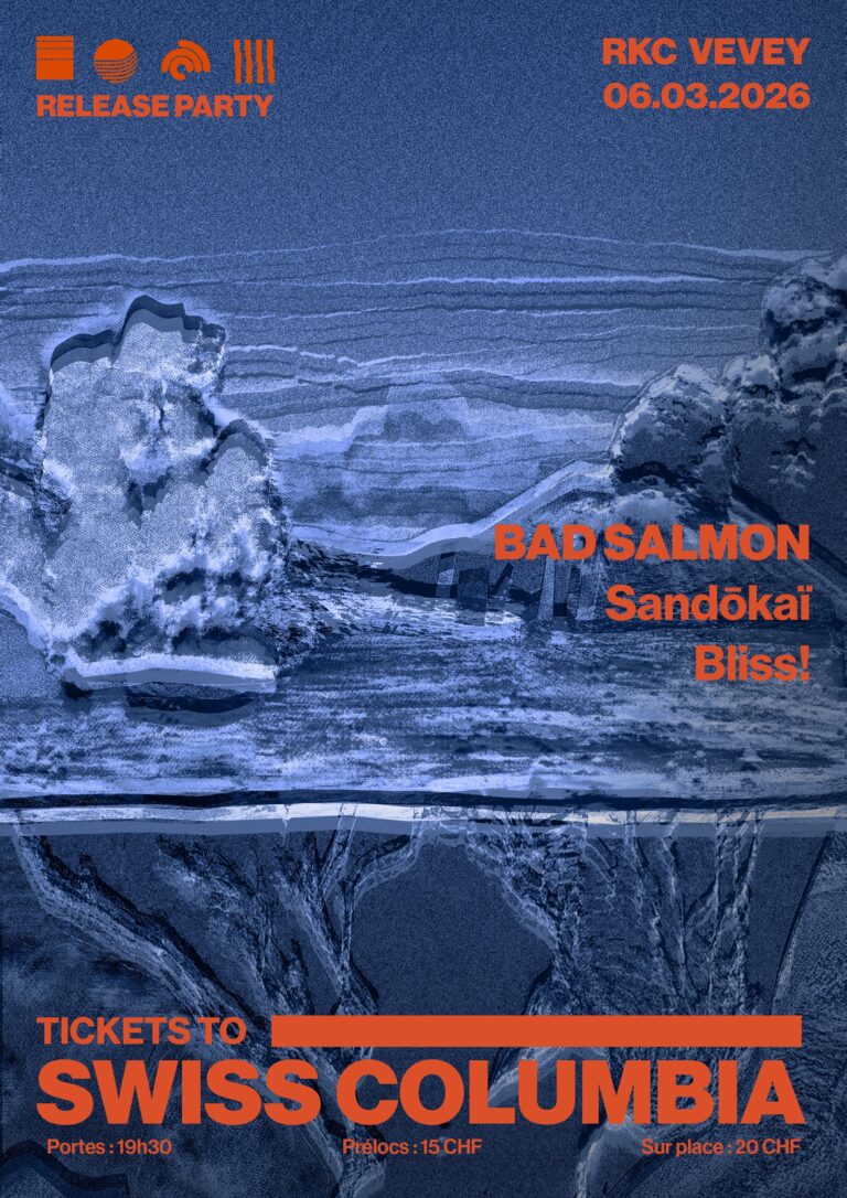 Vernissage Bad Salmon (CH) + Sandōkaï (CH) + Bliss! (CH) - Rocking Chair Vevey