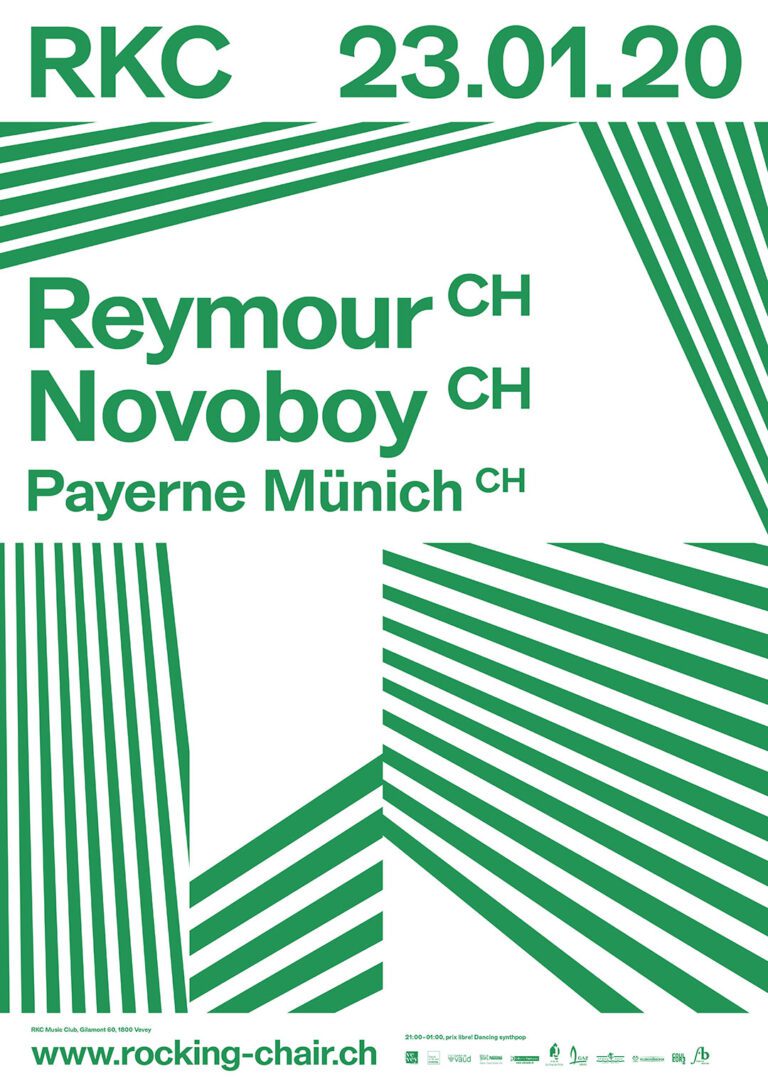 Reymour (CH) + Novoboy (CH) + Payerne Munich (CH, dj set) - Rocking Chair Vevey