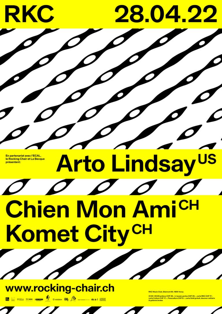 Arto Lindsay (US) + Chien Mon Ami (CH) + Komet City (CH) - Rocking Chair Vevey