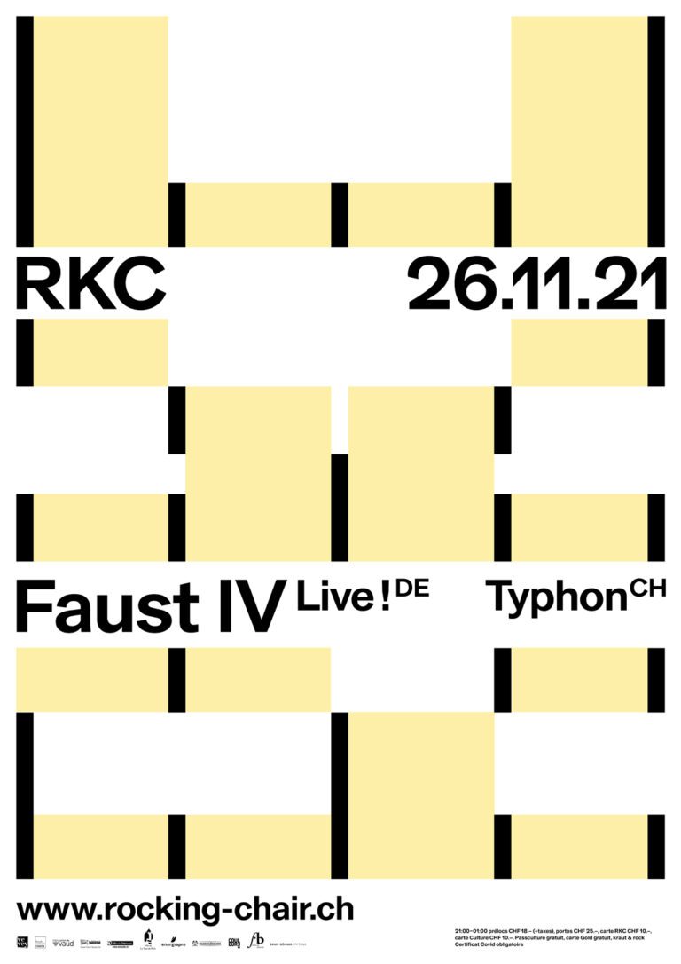 Faust IV Live! (DE) + Typhon (CH) - Rocking Chair Vevey