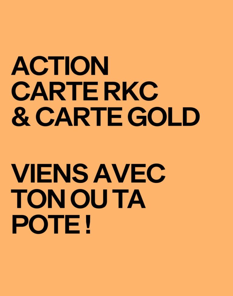 Offre carte Gold et RKC - Rocking Chair Vevey