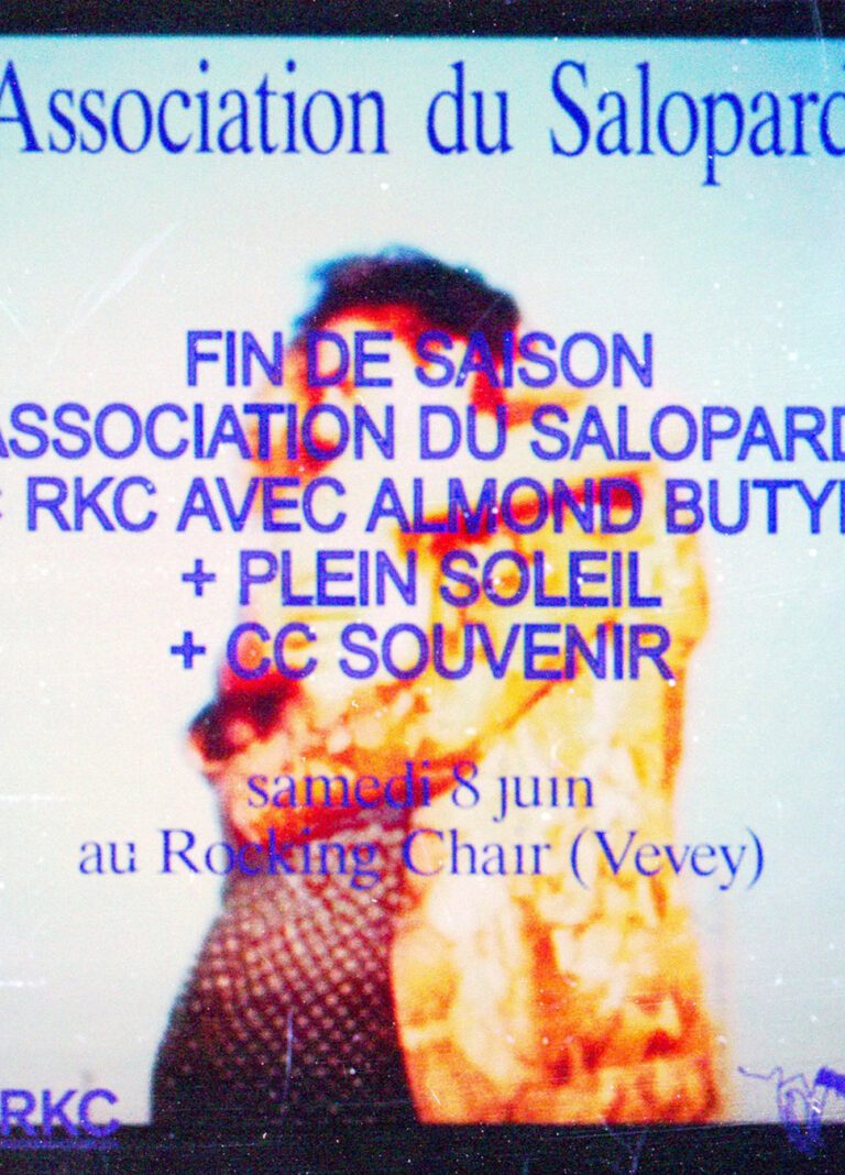 Fin de Saison Association du Salopard x RKC: Almond Butyl + Plein Soleil + CC Souvenir - Rocking Chair Vevey