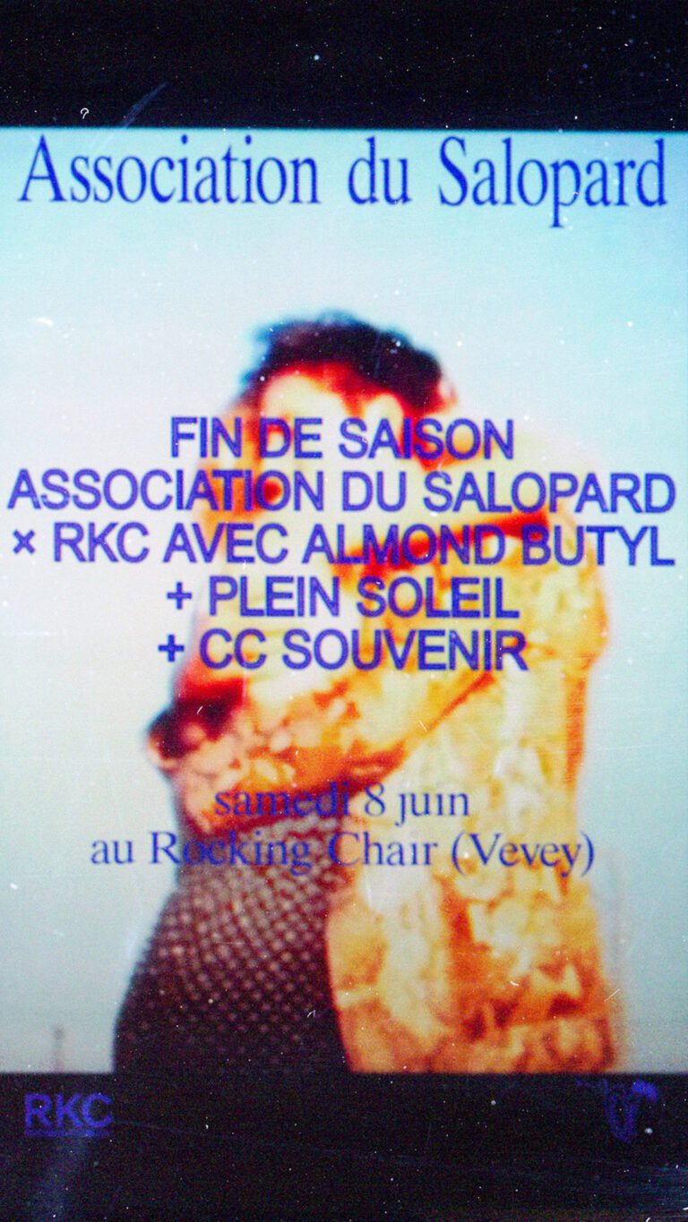Fin de Saison Association du Salopard x RKC: Almond Butyl + Plein Soleil + CC Souvenir - Rocking Chair Vevey