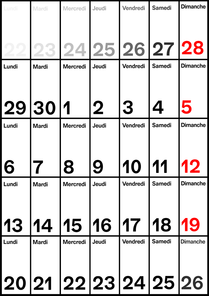 Le RKCalendrier de l&rsquo;Avent - Rocking Chair Vevey