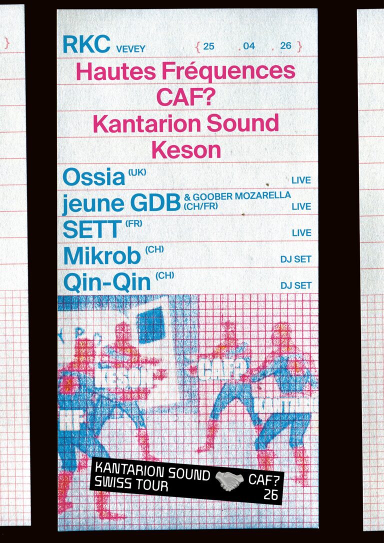 Hautes Fréquences x CAF? x Kantarion Sound x Keson - Rocking Chair Vevey